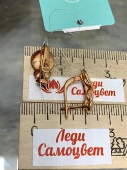 *Серьги арт. С-02-01486-1-07-101-01-09-047 Вес 4,88 г - фото 190199 *Серьги арт. С-02-01486-1-07-101-01-09-047 Вес 4,88 г - фото 190199