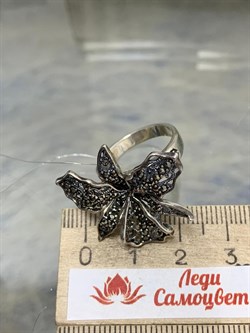 *Кольцо р.17 Марказит арт. HR687-876 вес 6,09 г - фото 190258