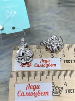 *Серьги арт. 02-01352-07-101-01-07-927 Вес 7,85 г - фото 190315 *Серьги арт. 02-01352-07-101-01-07-927 Вес 7,85 г - фото 190315