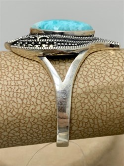 *Кольцо р.18 Микс Марказит Амазонит арт. HR1426-493 вес 5,06 г - фото 190417