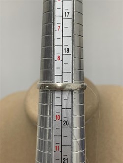 *Кольцо р.18,5 Микс Марказит Малахит арт. К 1249-157 вес 5,47 г - фото 190445