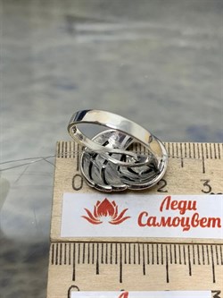 *Кольцо р.18 Марказит арт. HR569-733 Вес 5,5 г - фото 190569 *Кольцо р.18 Марказит арт. HR569-733 Вес 5,5 г - фото 190569