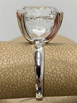 *Кольцо р.17,5 Горный Хрусталь арт. 01.00076-054 вес 5,48 г - фото 190927 *Кольцо р.17,5 Горный Хрусталь арт. 01.00076-054 вес 5,48 г - фото 190927