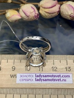 *Кольцо р.17,5 Горный Хрусталь арт. 01.00076-054 вес 5,48 г - фото 190929 *Кольцо р.17,5 Горный Хрусталь арт. 01.00076-054 вес 5,48 г - фото 190929