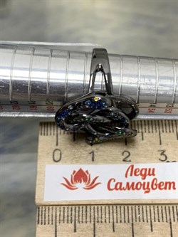 *Кольцо р.18,25 Змейки Фианит арт. 01.00568-983 вес 7,14 г - фото 190944 *Кольцо р.18,25 Змейки Фианит арт. 01.00568-983 вес 7,14 г - фото 190944