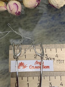 *Серьги Белый Фианит арт. 02.00246-4,46-684 вес 4,46 г - фото 190991 *Серьги Белый Фианит арт. 02.00246-4,46-684 вес 4,46 г - фото 190991