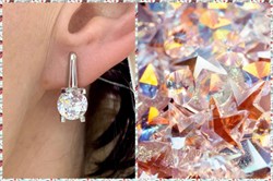 *Серьги Горный Хрусталь арт. 02.02027-5,8-101 вес 5,8 г - фото 191002 *Серьги Горный Хрусталь арт. 02.02027-5,8-101 вес 5,8 г - фото 191002
