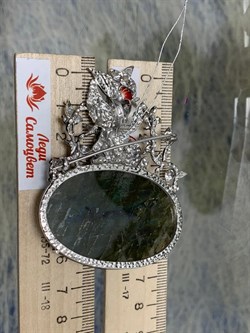 *Брошь-Кулон Кролик Лабрадор Бразилия арт. 04.03099-35,01 - фото 191285 *Брошь-Кулон Кролик Лабрадор Бразилия арт. 04.03099-35,01 - фото 191285