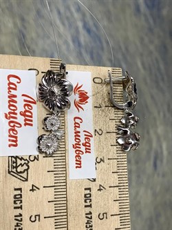 *Серьги арт. 02-01342-07-101-02-07-024 Вес 6,77 г - фото 191422 *Серьги арт. 02-01342-07-101-02-07-024 Вес 6,77 г - фото 191422