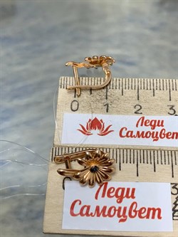 *Серьги арт. 02-01354-07-038-01-10-469 Вес 2,83 г - фото 191470 *Серьги арт. 02-01354-07-038-01-10-469 Вес 2,83 г - фото 191470