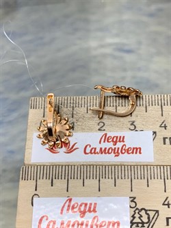 *Серьги арт. 02-01354-07-038-01-10-469 Вес 2,83 г - фото 191471 *Серьги арт. 02-01354-07-038-01-10-469 Вес 2,83 г - фото 191471