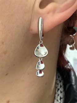 *Серьги арт. 02-01487-2-07-101-01-07-435 Вес 5,94 г - фото 191611 *Серьги арт. 02-01487-2-07-101-01-07-435 Вес 5,94 г - фото 191611