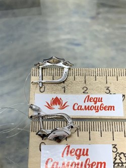 *Серьги арт. 02-01489-07-101-01-07-765 Вес 4,39 г - фото 191664 *Серьги арт. 02-01489-07-101-01-07-765 Вес 4,39 г - фото 191664