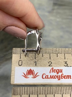 *Серьги арт. 02-01489-07-101-01-07-765 Вес 4,39 г - фото 191666 *Серьги арт. 02-01489-07-101-01-07-765 Вес 4,39 г - фото 191666