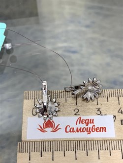 *Серьги арт. 02-01354-07-038-01-10-602 Вес 2,77 г - фото 191743 *Серьги арт. 02-01354-07-038-01-10-602 Вес 2,77 г - фото 191743