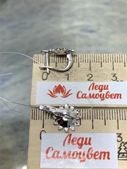 *Серьги арт. 02-01354-07-101-01-07-911 Вес 2,55 г - фото 191749 *Серьги арт. 02-01354-07-101-01-07-911 Вес 2,55 г - фото 191749