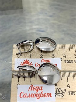 *Серьги арт. 02-01480-07-101-01-07-718 Вес 7,12 г - фото 191783 *Серьги арт. 02-01480-07-101-01-07-718 Вес 7,12 г - фото 191783