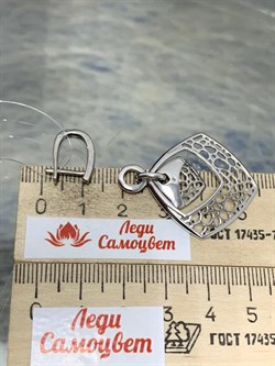 *Серьги Трансформер арт. 02-01519-07-101-01-07-744 Вес 9,38 г - фото 191842