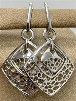 *Серьги Трансформер арт. 02-01519-07-101-01-07-744 Вес 9,38 г - фото 191845