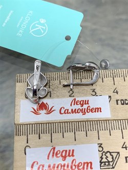 *Серьги арт. 02-01500-07-101-01-07-773 Вес 3,22 г - фото 191860 *Серьги арт. 02-01500-07-101-01-07-773 Вес 3,22 г - фото 191860