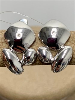 *Серьги арт. 02-01500-07-101-01-07-773 Вес 3,22 г - фото 191863