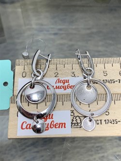 *Серьги Трансформеры арт. 02-01508-07-101-01-07-812 Вес 10,05 г - фото 192001