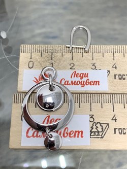 *Серьги Трансформеры арт. 02-01508-07-101-01-07-812 Вес 10,05 г - фото 192002