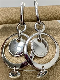 *Серьги Трансформеры арт. 02-01508-07-101-01-07-812 Вес 10,05 г - фото 192003