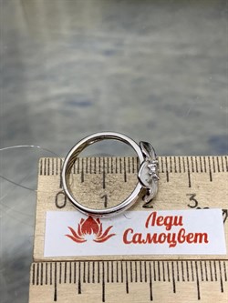 *Кольцо р.17,5 арт. 01-01340-07-101-02-07-851 Вес 3,5 г - фото 192188 *Кольцо р.17,5 арт. 01-01340-07-101-02-07-851 Вес 3,5 г - фото 192188