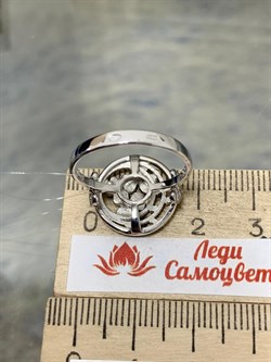 *Кольцо р.18 арт. 01-01346-07-101-01-07-501 Вес 3,6 г - фото 192201