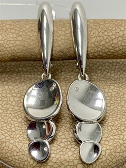 *Серьги арт. 02-01486-2-07-101-01-07-585 Вес 5,35 г - фото 192304 *Серьги арт. 02-01486-2-07-101-01-07-585 Вес 5,35 г - фото 192304