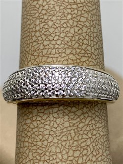 *Кольцо р.17 Белый Фианит арт. 01-3277/00КЦ-80-124 вес 3,29 г - фото 192402 *Кольцо р.17 Белый Фианит арт. 01-3277/00КЦ-80-124 вес 3,29 г - фото 192402