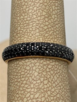 *Кольцо р.18 Черная Шпинель арт. 01-3182/00ЧШ-67-933 вес 3,83 г - фото 192438 *Кольцо р.18 Черная Шпинель арт. 01-3182/00ЧШ-67-933 вес 3,83 г - фото 192438