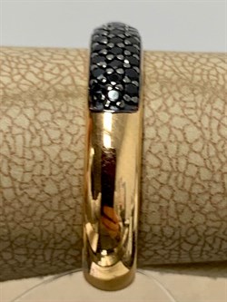 *Кольцо р.18 Черная Шпинель арт. 01-3182/00ЧШ-67-933 вес 3,83 г - фото 192439 *Кольцо р.18 Черная Шпинель арт. 01-3182/00ЧШ-67-933 вес 3,83 г - фото 192439