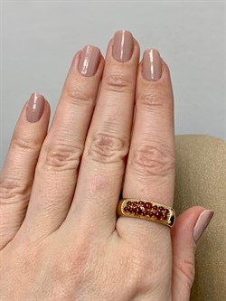 *Кольцо р.19,5 Гранат арт. 01-2789/00ГР-06-105 вес 4,03 г - фото 192456 *Кольцо р.19,5 Гранат арт. 01-2789/00ГР-06-105 вес 4,03 г - фото 192456