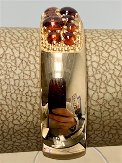 *Кольцо р.19,5 Гранат арт. 01-2789/00ГР-06-105 вес 4,03 г - фото 192458 *Кольцо р.19,5 Гранат арт. 01-2789/00ГР-06-105 вес 4,03 г - фото 192458