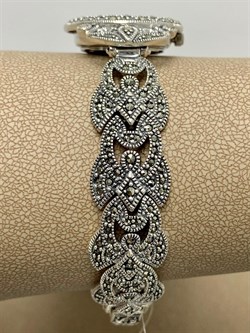 *Часы р.20,5 Марказит арт. HW029-109 вес 42,62 г - фото 192497 *Часы р.20,5 Марказит арт. HW029-109 вес 42,62 г - фото 192497