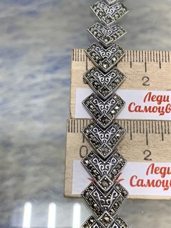 *Браслет р.21,5 Марказит арт. BR 0670-656 вес 34,91 г - фото 192797 *Браслет р.21,5 Марказит арт. BR 0670-656 вес 34,91 г - фото 192797