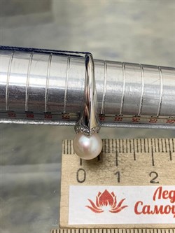 *Кольцо р.18 Белый Жемчуг арт. 01-0411/00ЖБ-00-324 вес 3,13 г - фото 192862 *Кольцо р.18 Белый Жемчуг арт. 01-0411/00ЖБ-00-324 вес 3,13 г - фото 192862