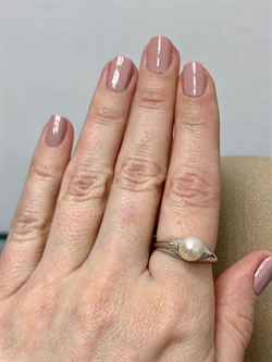 *Кольцо р.18 Белый Жемчуг арт. 01-0411/00ЖБ-00-324 вес 3,13 г - фото 192867 *Кольцо р.18 Белый Жемчуг арт. 01-0411/00ЖБ-00-324 вес 3,13 г - фото 192867