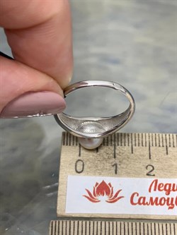 *Кольцо р.18 Белый Жемчуг арт. 01-0411/00ЖБ-00-324 вес 3,13 г - фото 192869 *Кольцо р.18 Белый Жемчуг арт. 01-0411/00ЖБ-00-324 вес 3,13 г - фото 192869