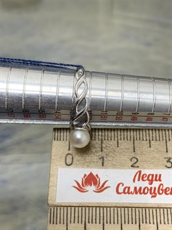 *Кольцо р.17 Белый Жемчуг арт. 01-0481/00ЖБ-00-152 Вес 2,09 г - фото 192917