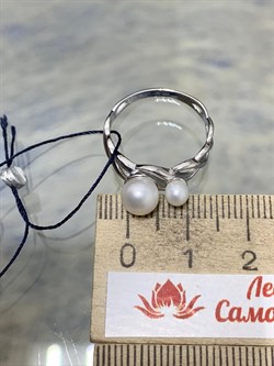 *Кольцо р.17,5 Белый Жемчуг арт. 01-0481/00ЖБ-00-163 Вес 2,30 г - фото 192920 *Кольцо р.17,5 Белый Жемчуг арт. 01-0481/00ЖБ-00-163 Вес 2,30 г - фото 192920