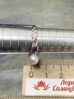 *Кольцо р.17,5 Белый Жемчуг арт. 01-0481/00ЖБ-00-163 Вес 2,30 г - фото 192927 *Кольцо р.17,5 Белый Жемчуг арт. 01-0481/00ЖБ-00-163 Вес 2,30 г - фото 192927