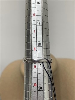 *Кольцо р.18,5 Белый Жемчуг арт. 01-0481/00ЖБ-00-233 Вес 2,19 г - фото 192946