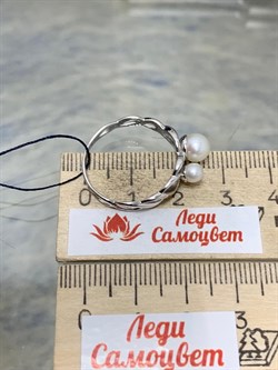 *Кольцо р.19,5 Белый Жемчуг арт. 01-0481/00ЖБ-00-839 Вес 2,30 г - фото 192949 *Кольцо р.19,5 Белый Жемчуг арт. 01-0481/00ЖБ-00-839 Вес 2,30 г - фото 192949