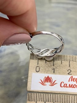 *Кольцо р.19,5 Белый Жемчуг арт. 01-0481/00ЖБ-00-839 Вес 2,30 г - фото 192951 *Кольцо р.19,5 Белый Жемчуг арт. 01-0481/00ЖБ-00-839 Вес 2,30 г - фото 192951