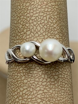 *Кольцо р.19,5 Белый Жемчуг арт. 01-0481/00ЖБ-00-839 Вес 2,30 г - фото 192953 *Кольцо р.19,5 Белый Жемчуг арт. 01-0481/00ЖБ-00-839 Вес 2,30 г - фото 192953