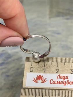 *Кольцо р.19,5 Белый Жемчуг арт. 01-0482/00ЖБ-00-123 Вес 2,67 г - фото 192961 *Кольцо р.19,5 Белый Жемчуг арт. 01-0482/00ЖБ-00-123 Вес 2,67 г - фото 192961