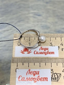 *Кольцо р.17 Белый Жемчуг арт. 01-0482/00ЖБ-00-086 Вес 2,27 г - фото 192989 *Кольцо р.17 Белый Жемчуг арт. 01-0482/00ЖБ-00-086 Вес 2,27 г - фото 192989